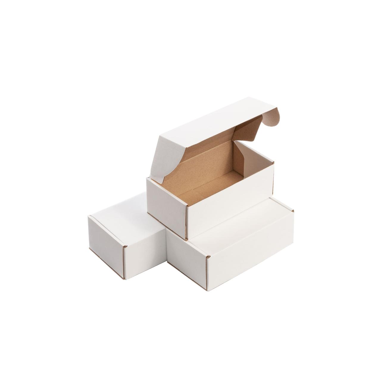 Картонні коробки 180*100*65 білі, фото 1