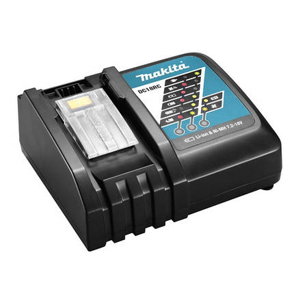 Зарядний пристрій Makita DC18RC, LXT, 7.2-18, швидкий заряд, фото 1