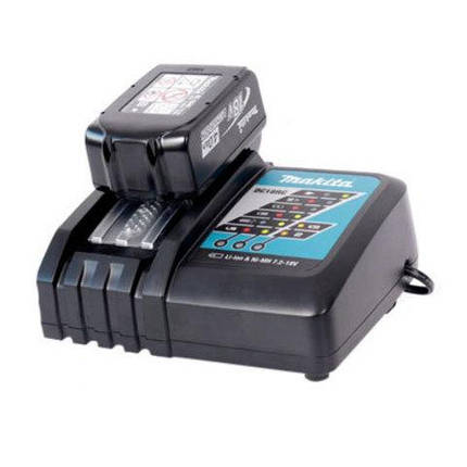 Зарядний пристрій Makita DC18RC, LXT, 7.2-18, швидкий заряд, фото 3