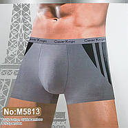 Чоловічі бамбукові труси боксери Clever Knight XL, фото 2