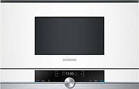 Микроволновая печь Siemens встраиваемая, 21л, электронное управление, 900Вт, дисплей, белый
