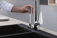 Дозатор для мийних засобів Hansgrohe A51, 500мл, хром, фото 5