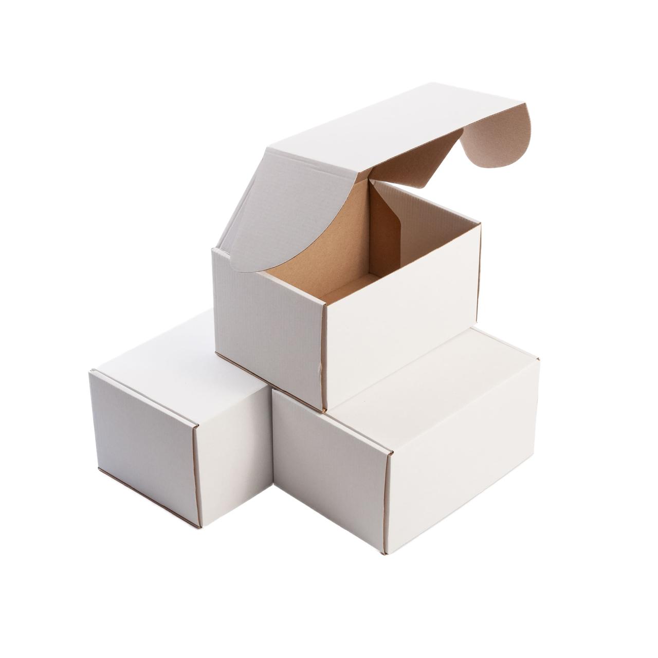 Картонні коробки 220*155*120 білі