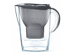 Фільтр-глечик Brita Marella Memo MX 2.4 л (1.4 л очищеної води), графіт