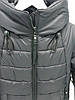 Теплий якісний фабричний жіночий пуховик Анжело, фото 2