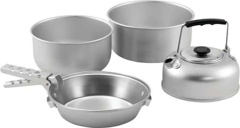 Набір туристичного посуду Easy Camp Adventure Cook Set M Silver (580038), фото 2