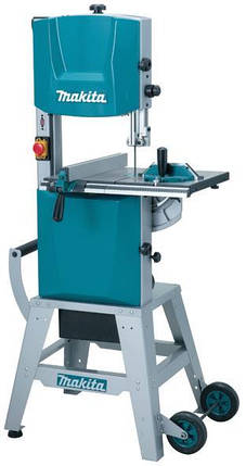 Пила стрічкова Makita LB1200F, 900Вт, ВхШ різу 165х305мм, швидкість різу 400-800 м/хв, стіл 560х400мм, 81.2кг, фото 1