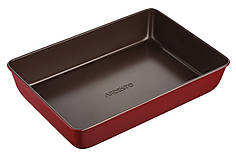 Форма для випікання Ardesto Golden Brown прямок. 34,5*24 см, коричневий,червоний, вуглецева сталь