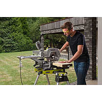 Пила торцювальна Ryobi EMS305RG з протяжкою, 2200Вт, диск 305мм, лазер, 20.7кг, фото 4
