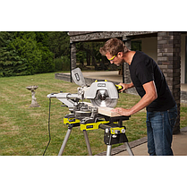 Пила торцювальна Ryobi EMS305RG з протяжкою, 2200Вт, диск 305мм, лазер, 20.7кг, фото 5