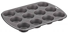 Форма для випікання мафінів Tefal Easybake baking на 12 шт. 38*27*3 см, вуглецева сталь