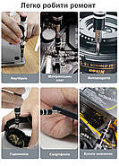 Набір для ремонту електроніки і точних робіт 138-в-1 – blue, фото 8