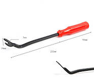 Набір інструментів для зняття обшивки та розбирання салону автомобіля 19 предметів - RED, фото 8