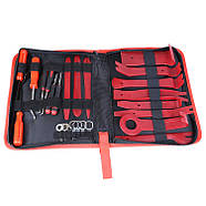 Набір інструментів для зняття обшивки та розбирання салону автомобіля 25 предметів - RED, фото 3