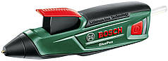 Пістолет клейовий Bosch GluePen, 3.6В, Акб 1.5Ач, стрижні 7мм, подача 2г/хв, 170 град., 0.14 кг