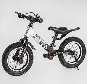 Дитячий велобіг Corso "Skip Jack" 11057 на сталевій рамі. Колеса 12". Гальмо ручне, підніжка