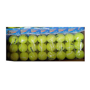 Тенісні м'ячі  MS 3102 (80шт)6см,3шт, в пакеті 25-11-6см