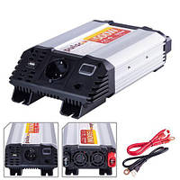 Преобраз. напряжения PULSO/IMU 520/12V-220V/500W/USB-5VDC2.0A/мод.волна/клеммы (IMU-520)