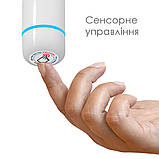 Рушникосушка електрична Flyme White Classic 8R (сенсорний терморегулятор, таймер) праве підключення, фото 6