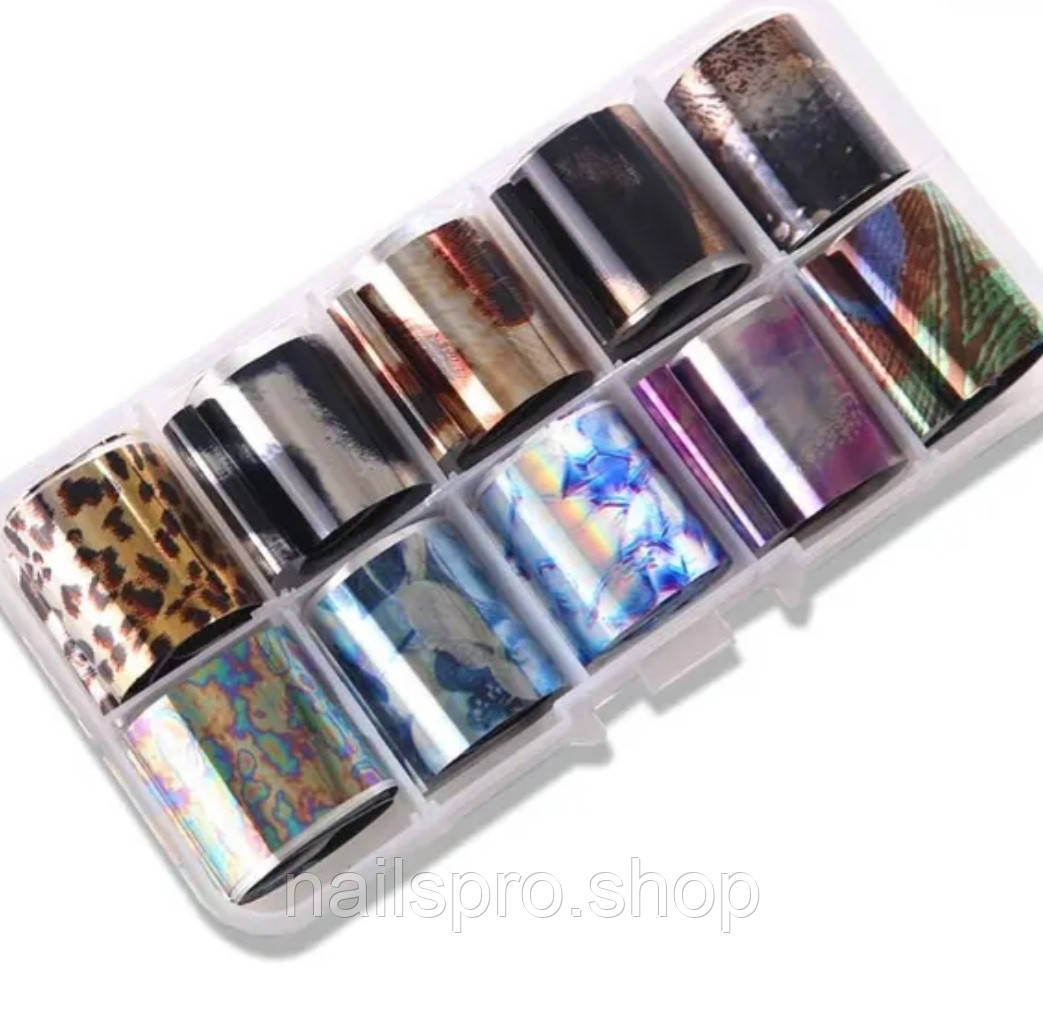 Фольга для лиття та дизайну нігтів (2.5 см/45 см), фото 1