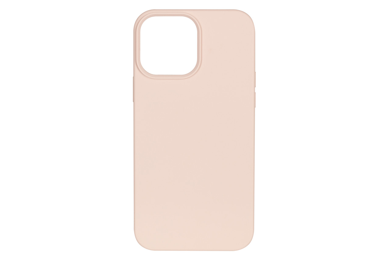 Чехол 2E Basic — для iPhone 13 Pro Max, силиконовый, бежево-розовый