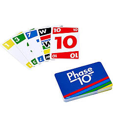 Настільна гра UNO: Phase 10 Delux (Уно: Фаза 10 Делюкс, Металева коробка), фото 4