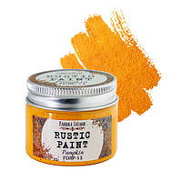Фарба акрилова "Rustic Paint", 50 мл, кольору в асортименті Гарбузовий