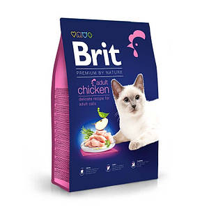 Brit Premium Adult Chicken для кішок із куркою 8 кг