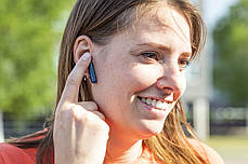 Навушники Trust Primo Touch True Wireless Mic Blue, фото 3