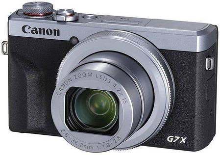 Цифр. фотокамера Canon Powershot G7 X Mark III Silver, фото 1