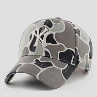 Кепка MVP 47 Brand YANKEES DUCK CAMO SNAP серый камуфляж Уни OSFA B-DCKSM17GWP-UZ