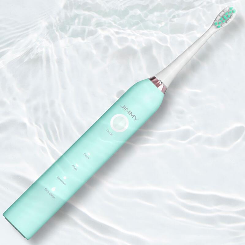 Розумна зубна електрощітка Jimmy T6 Electric Toothbrush with Face Clean блакитна