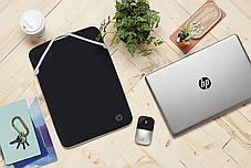 Чохол HP 15 Reversible Protective Blk/Slv Sleeve, фото 3