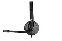 Гарнітура ПК моно On-ear 2E CH12 mini-jack, omni-mic, 1.2м, чорний, фото 5