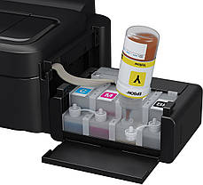 Принтер ink color A4 Epson EcoTank L132 27_15 ppm USB 4 inks, фото 5