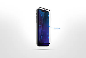 Захисне скло 2E для Samsung Galaxy A02(A022), 2.5D FCFG,(1 Pack), Black border, фото 2