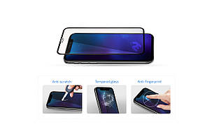 Захисне скло 2E для Samsung Galaxy A02(A022), 2.5D FCFG,(1 Pack), Black border, фото 4
