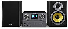 Мікросистема Philips TAM8905 2.0, 100W, Spotify, LCD 2.4", FM/DAB+, MP3-CD, USB, Wireless