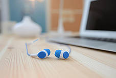 Навушники Koss KEB15iB Mic Blue, фото 3