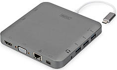 Док-станція DIGITUS USB-C, 11 Port