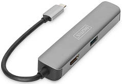 Док-станція DIGITUS Travel USB-C, 5 Port