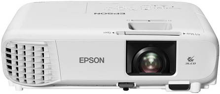 Проєктор Epson EB-W49 WXGA, 3800 lm, 1.3-1.56, фото 1