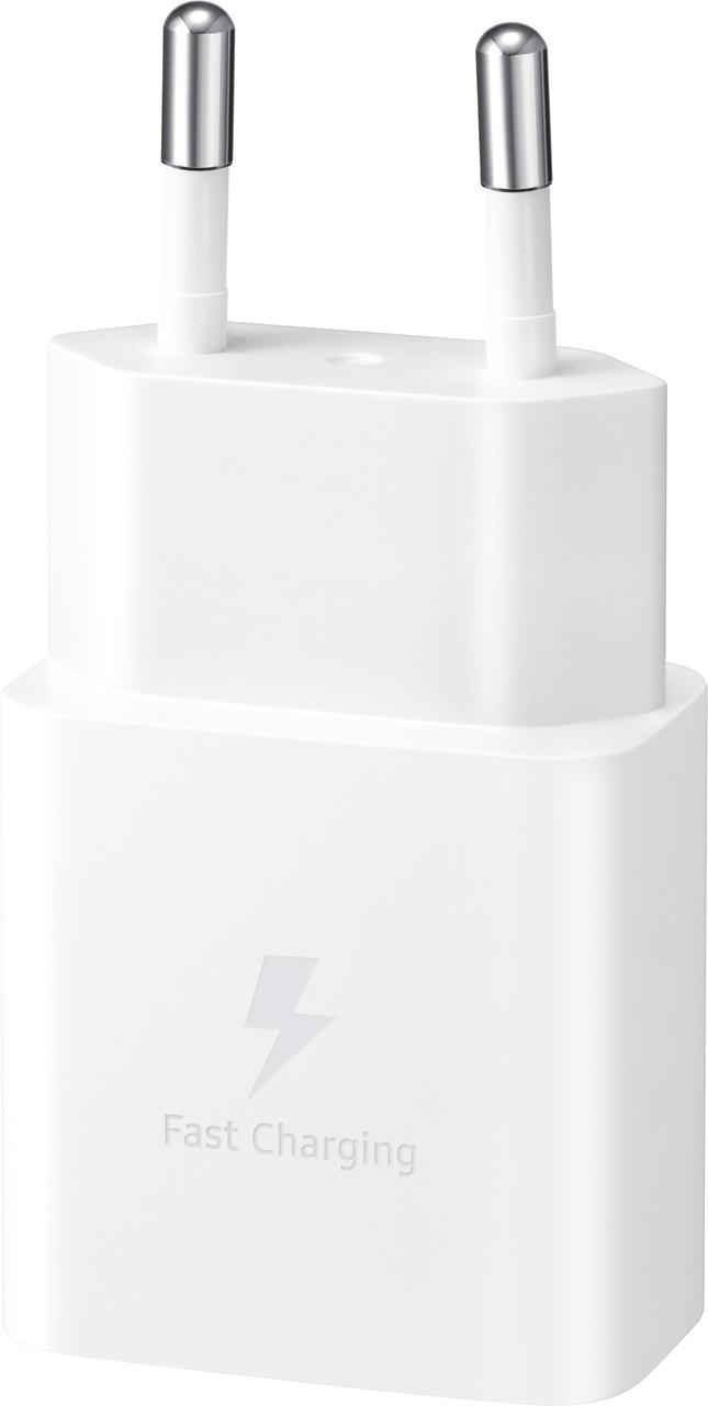 Мережевий зарядний пристрій Samsung 15W Power Adapter (без кабеля) білий