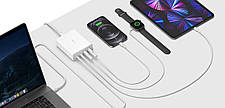 Зарядний пристрій мережевий Belkin 108Вт 2хUSB-С GAN PD PPS/2хUSB-A, білий, фото 4