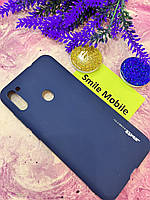 Чехол накладка бампер для Samsung A11\M11 Smtt синий