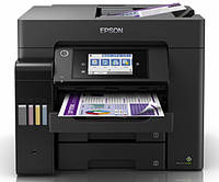 МФУ ink color A4 Epson EcoTank L6570 32_32 ppm Fax ADF Duplex USB Ethernet Wi-Fi 4 inks Pigment