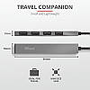 USB-хаб Trust Halyx Aluminium 4-Port Mini USB Hub, фото 7