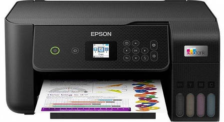 БФП ink color A4 Epson EcoTank L3260 33_15 ppm USB Wi-Fi 4 inks, фото 1