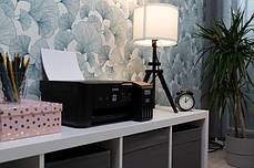 БФП ink color A4 Epson EcoTank L3260 33_15 ppm USB Wi-Fi 4 inks, фото 3