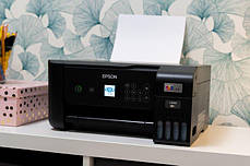 БФП ink color A4 Epson EcoTank L3260 33_15 ppm USB Wi-Fi 4 inks, фото 4